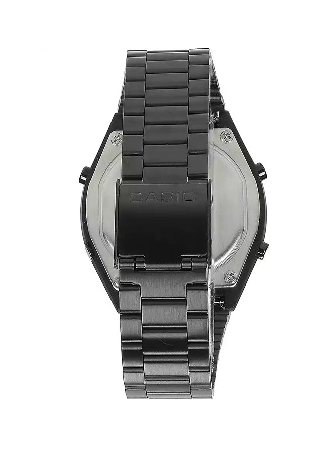 CASIO - Men's Stainless Steel Digital Wrist Watch B640WB-1ADF - Image 1