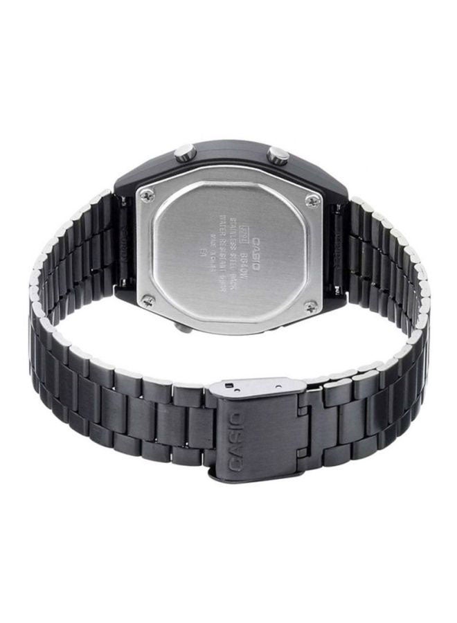 CASIO - Men's Stainless Steel Digital Wrist Watch B640WB-1ADF - Image 1