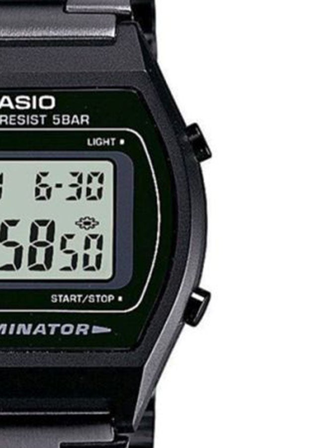 CASIO - Men's Stainless Steel Digital Wrist Watch B640WB-1ADF - Image 1