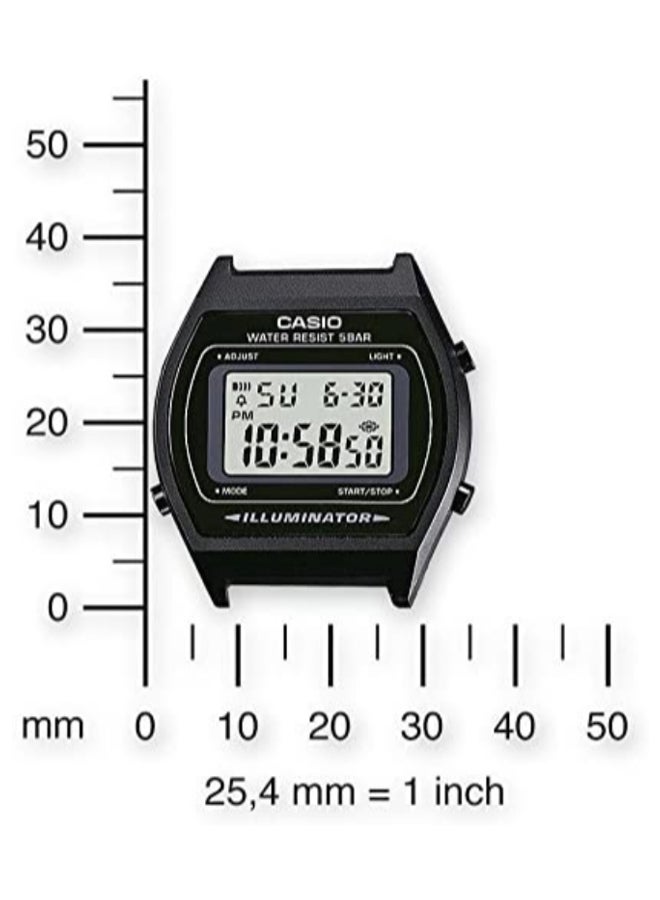 CASIO - Men's Stainless Steel Digital Wrist Watch B640WB-1ADF - Image 1