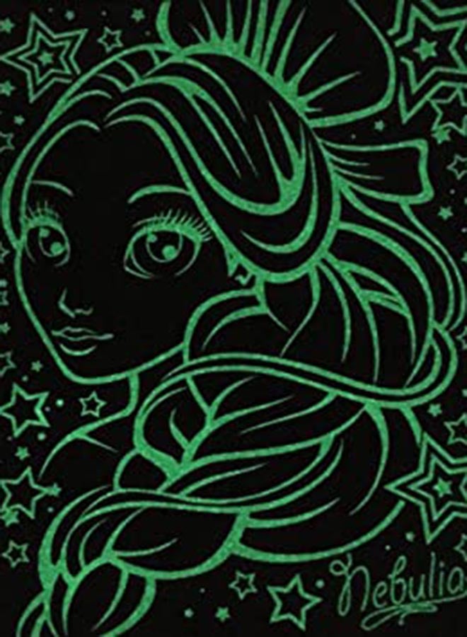 Nebulous Stars Glow In The Dark Magic Watercolour Purple/Pink/Blue - Image 3