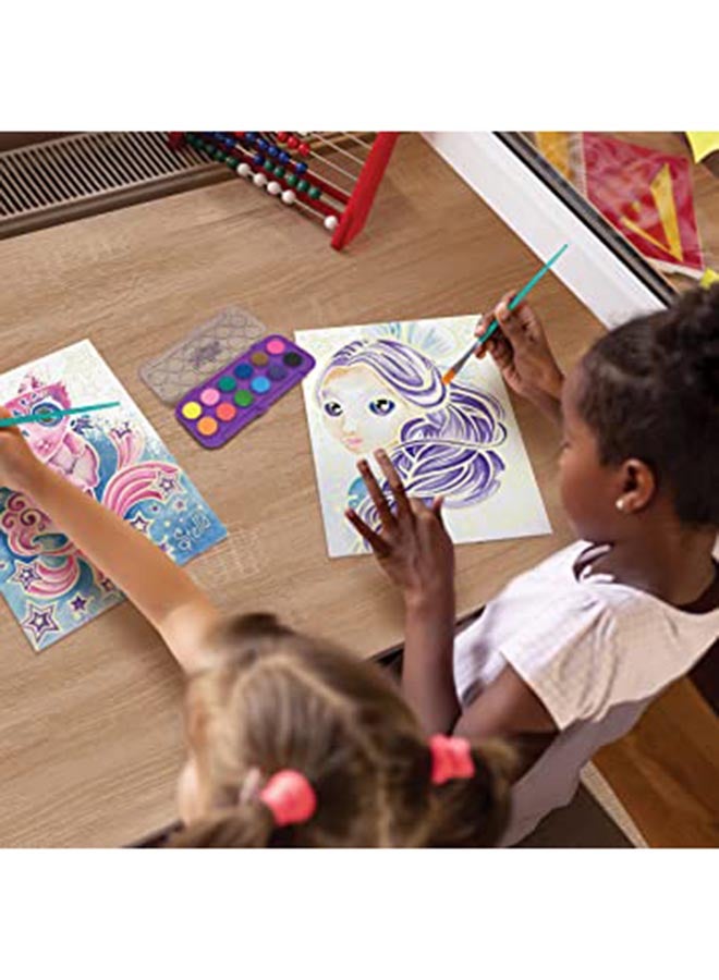 Nebulous Stars Glow In The Dark Magic Watercolour Purple/Pink/Blue - Image 5