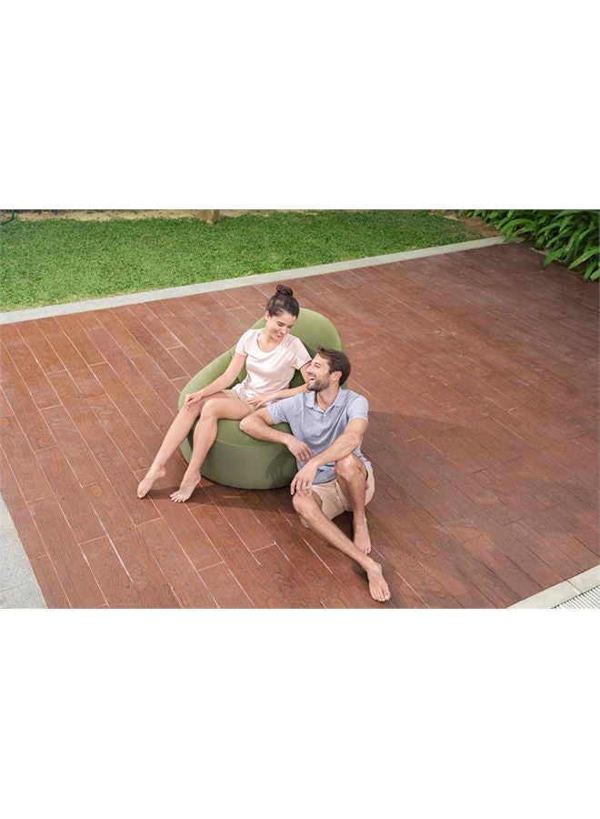 Bestway Toughpod Air Chair Green 1.05 X 98 X 76cm  - Image 2
