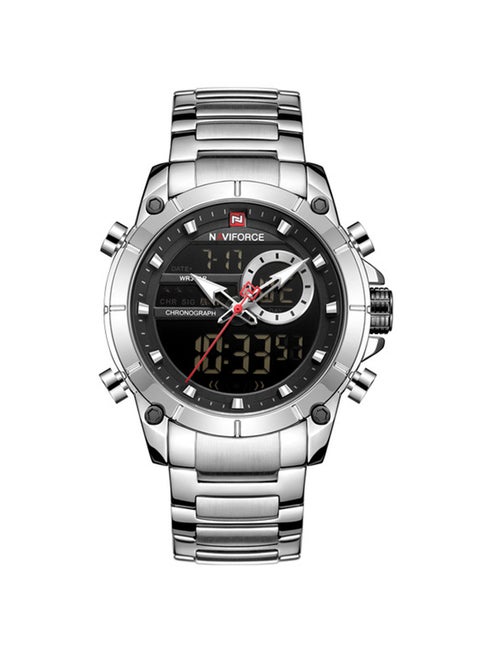 Men's Water Resistant Analog/Digital Watch NF9163