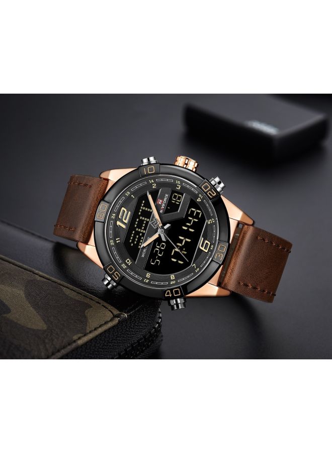 NAVIFORCE - Men's Water Resistant Analog/Digital Watch NF9128 - Image 1