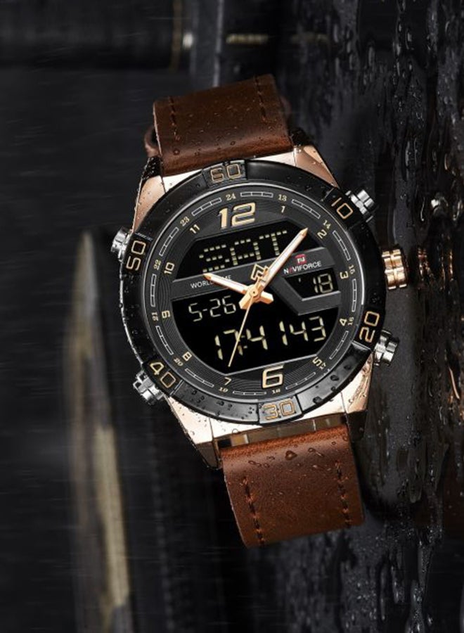 NAVIFORCE - Men's Water Resistant Analog/Digital Watch NF9128 - Image 1