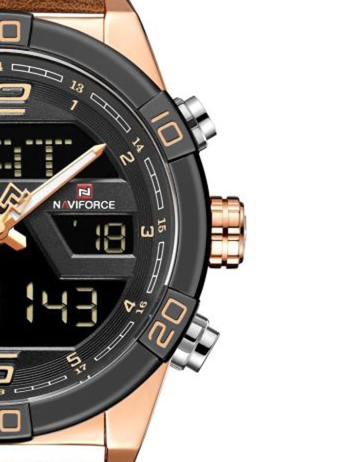 NAVIFORCE - Men's Water Resistant Analog/Digital Watch NF9128 - Image 1