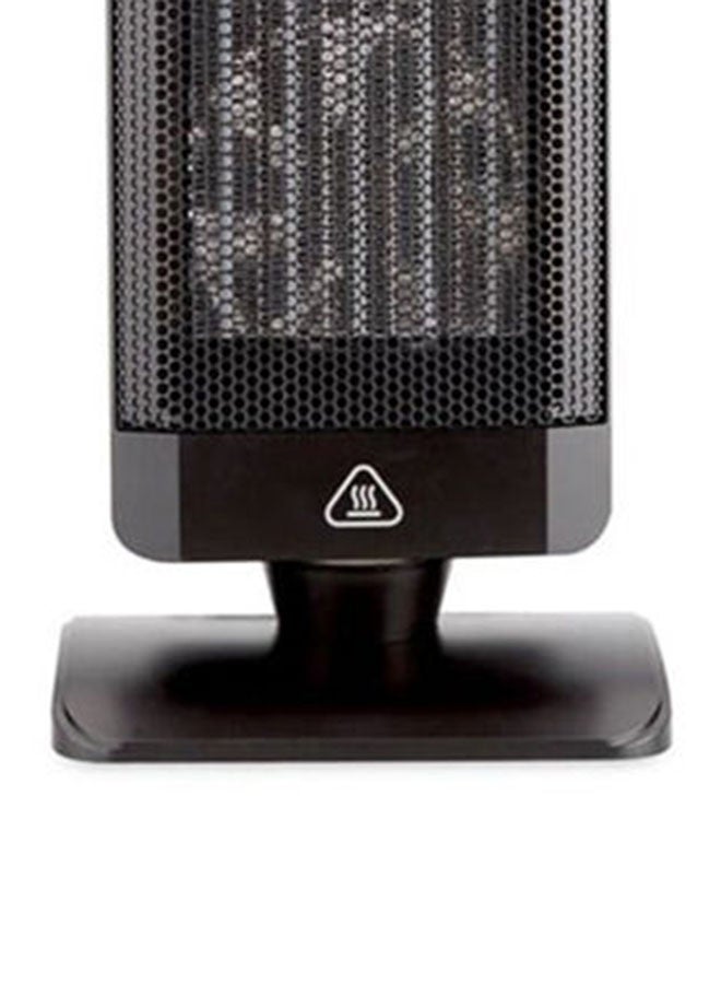 BLACK+DECKER - Vertical Fan Heater, 2000W, 52cm Height for Maximum Room Coverage, Thermostatic & Dual Thermal Control, 2 Heat Settings, Oscillation, Cooling Fan, Auto Shutof 2000 W HX340-B5 Black - Image 1