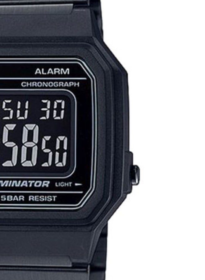CASIO - Water Resistant Digital Watch B650WB-1BDF  Black - Image 1