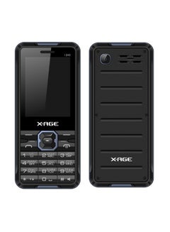 I243 Dual SIM Black/Blue 32MB 2G