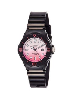 Women's Water Resistant Analog Watch LRW-200H-4EVDR - 34 mm - Black