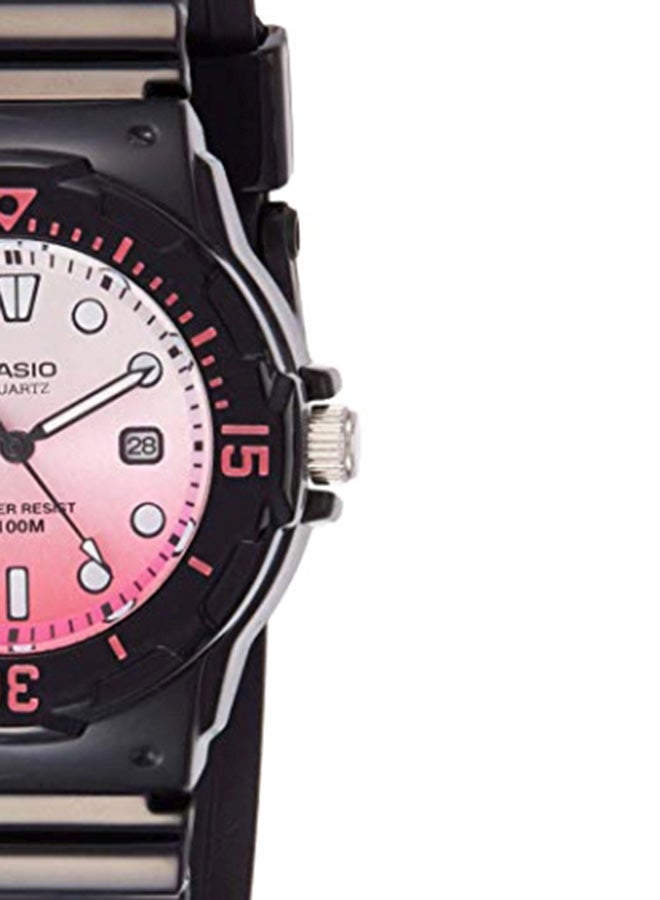 CASIO - Women's Water Resistant Analog Watch LRW-200H-4EVDR - 34 mm - Black - Image 1