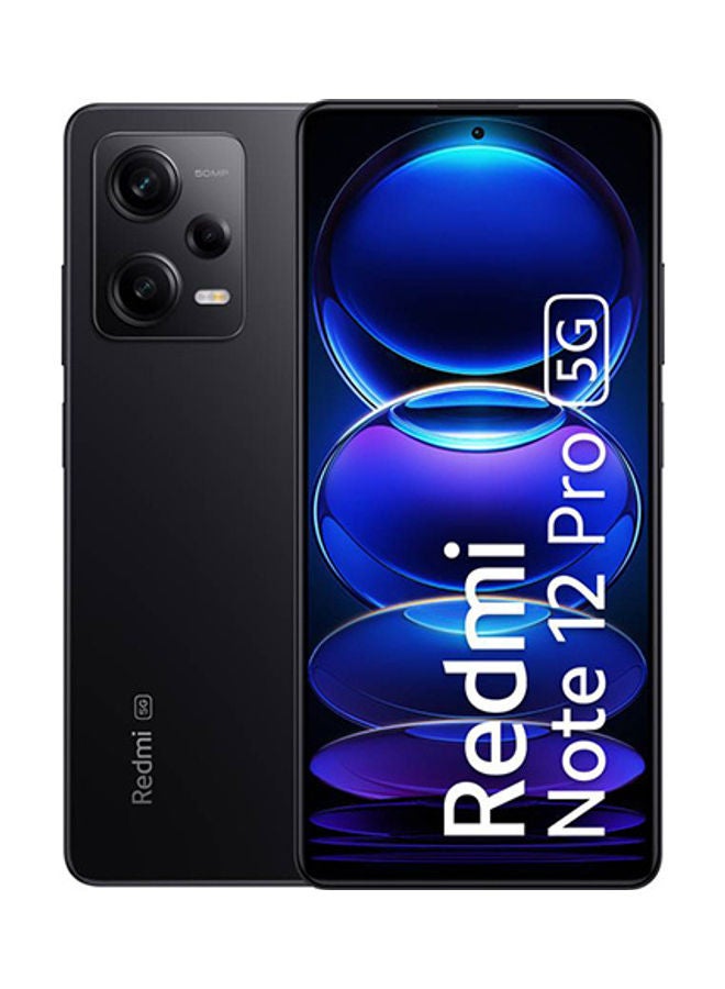 Xiaomi - Redmi Note 12 Pro 5G Dual SIM Black 8GB RAM 256GB - Chinese Version - Image 1