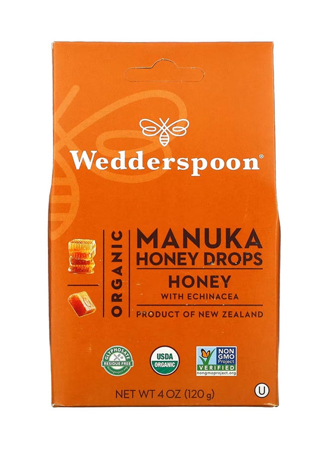 Wedderspoon Manuka Honey Drops - Honey & Echinacea - Image 1
