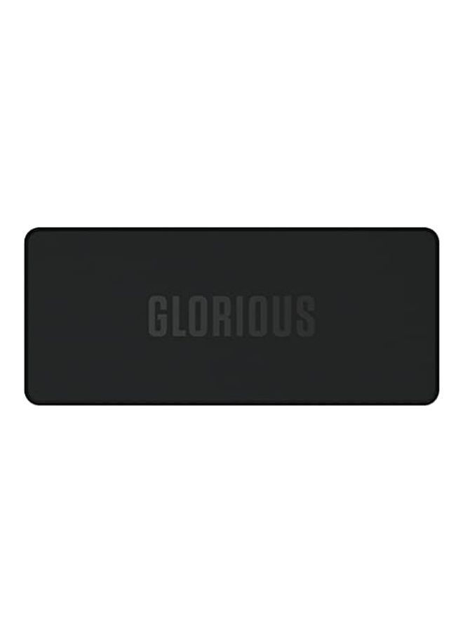 Glorious - Gaming Sound Dampening Keyboard Mat 13.7 x 5.7 Inch Compact Deskpad Non-Slip Rubber Base Washable Cloth Surface Durable Stitched Edges - Image 1