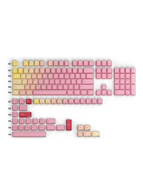 Forge Gpbt Pink Grapefruit Keycaps Set - Glo-Kc-Gpbt-Pg-Forge