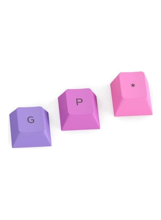 Glorious - Glorious GPBT Dye Sublimated Keycaps (Nebula) - Thick PBT Plastic 114 Keycap Set for 100% Full Size, 85% 80% TKL, 60% Compact, 75% Mechanical Keyboards - Image 1