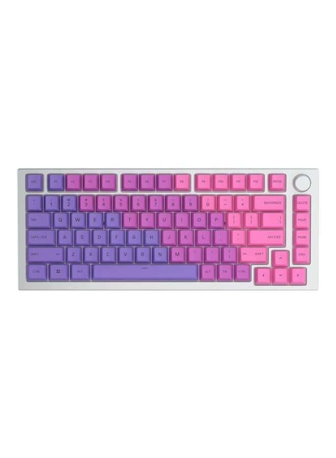 Glorious - Glorious GPBT Dye Sublimated Keycaps (Nebula) - Thick PBT Plastic 114 Keycap Set for 100% Full Size, 85% 80% TKL, 60% Compact, 75% Mechanical Keyboards - Image 1