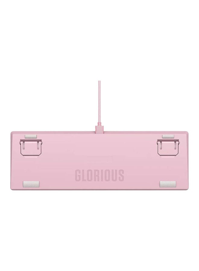 Glorious - Glorious GMMK2 Modular Mechanical Keyboard | Pre-Built Edition | Compact 65% | Pink USA TKL | GLO-GMMK2-65-FOX-P - Image 1