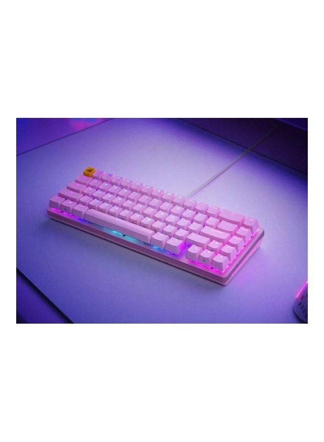 Glorious - Glorious GMMK2 Modular Mechanical Keyboard | Pre-Built Edition | Compact 65% | Pink USA TKL | GLO-GMMK2-65-FOX-P - Image 1