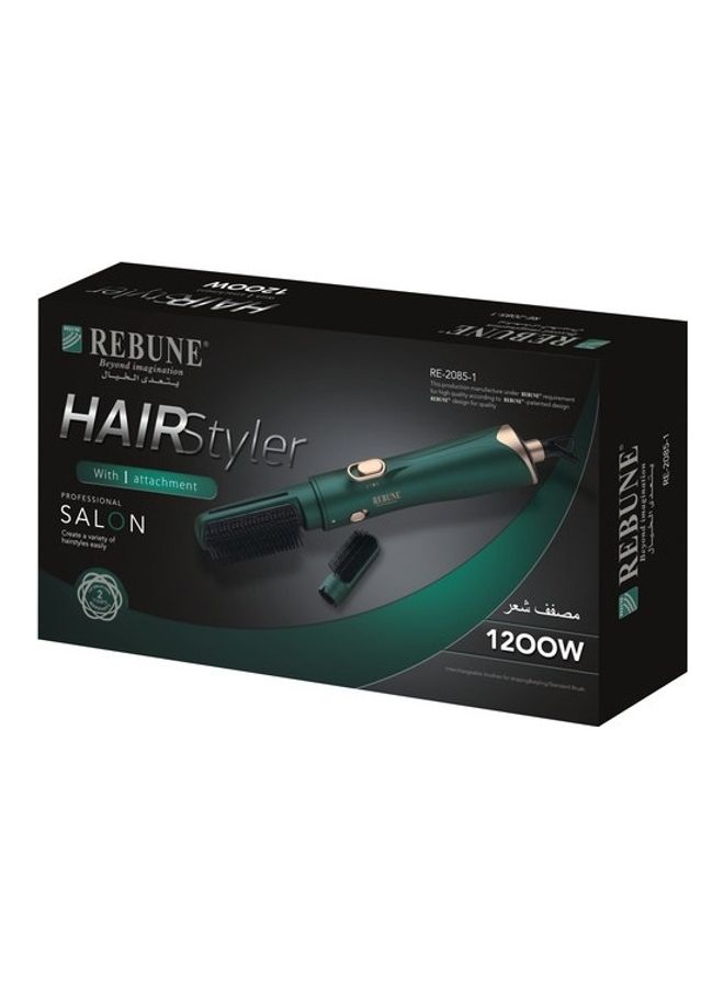 REBUNE 1 Piece Ribbon Hair Dryer Green  - Image 2