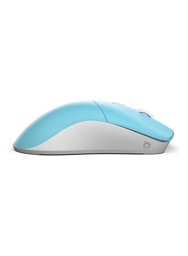 جلوريوس - ماوس الألعاب اللاسلكي Glorious Model O Pro - ماوس ألعاب خفيف الوزن 55 جرام - مستشعر BAMF - 19000 نقطة لكل بوصة - إصدار محدود - Blue Lynx - Image 1