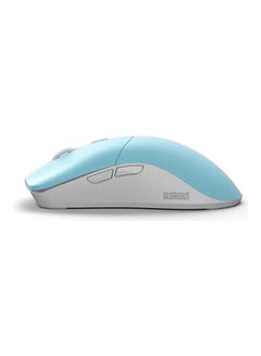جلوريوس ماوس الألعاب اللاسلكي Glorious Model O Pro - ماوس ألعاب خفيف الوزن 55 جرام - مستشعر BAMF - 19000 نقطة لكل بوصة - إصدار محدود - Blue Lynx  - Image 4
