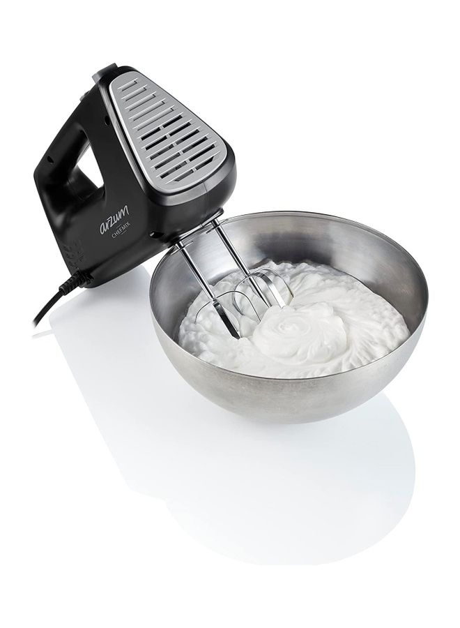 Arzum - Hand Mixer With 5 Speed Turbo Function 400.0 W AR1163 Black - Image 1