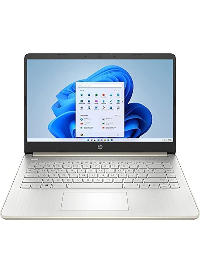 HP 2023 Newest 14 Laptop With 14-Inch Display, Core i7-1255U 12th Generation Processor/8GB RAM/1TB SSD/Intel Iris XE Graphics/Windows11/International Version English gold - Image 1