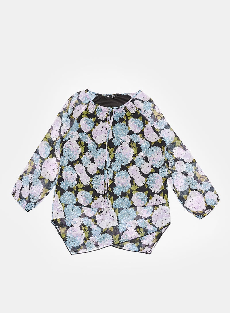 Aila Casual Stylish Top Multicolour - Image 1