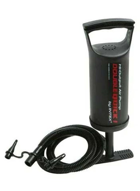 Double Quick III Hand Pump Black/Red 11.5"inch