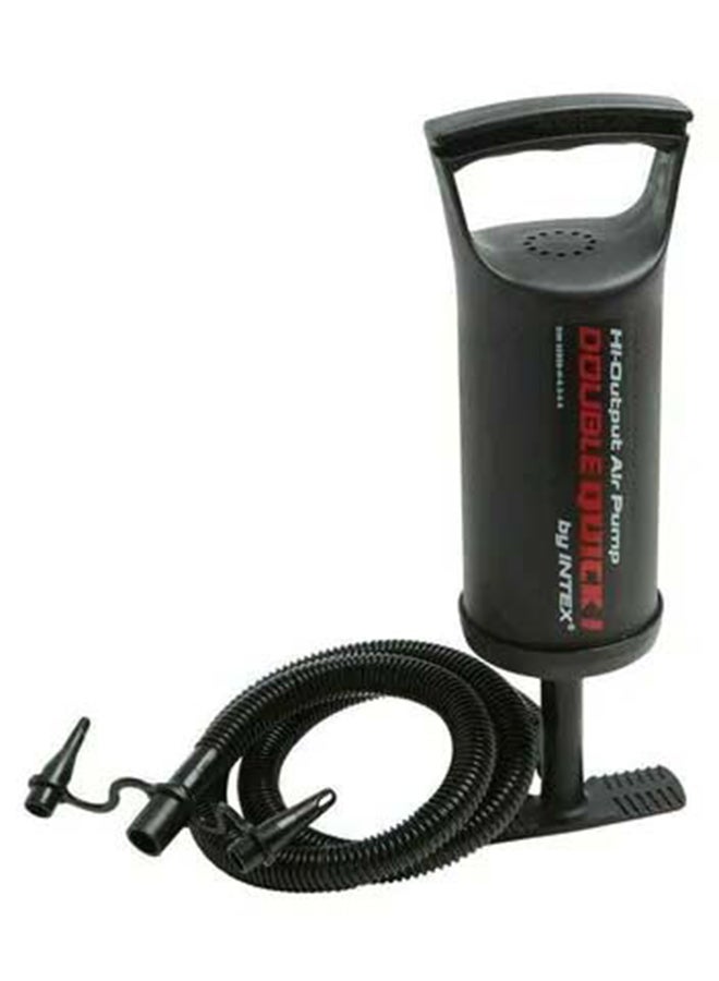 انتكس مضخة يدوية من نوع Double Quick III أسود/أحمر 11.5"بوصة  - Image 1