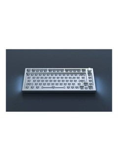 جلوريوس Glorious Gaming - لوحة مفاتيح مخصصة GMMK PRO Barebones (ANSI USA) لوحة مفاتيح مدمجة بنسبة 75% مع مقبض، ألومنيوم أبيض، مجموعة لوحة مفاتيح ميكانيكية DIY، TKL، Hotswap، نمط Cherry MX، إضاءة خلفية RGB، USB-C قابل للإزالة  - Image 5