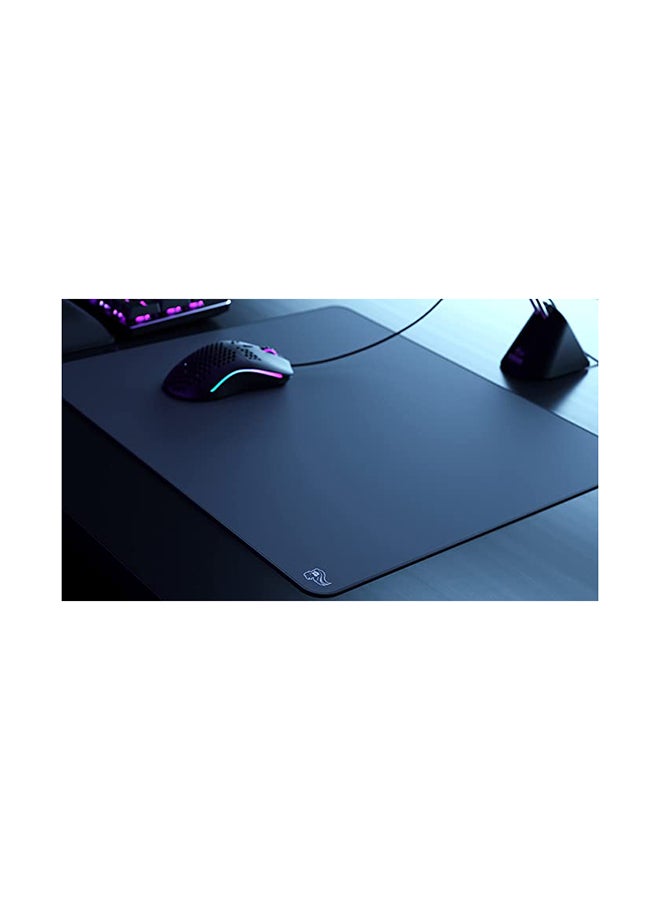 Glorious - Glorious Gaming Elements Mousepad - Gaming Mouse Pad - XL Mouse Pad - Glass Infused Flexible Cloth Computer Desk Pad for Speed Gaming 15"x17" (ICE) - Image 1