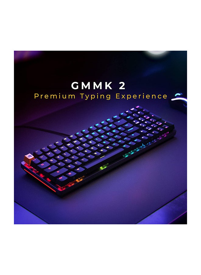 Glorious - Glorious Gaming Keyboard - GMMK 2 - TKL Hot Swappable Mechanical Keyboard, Red Switches, Wired, TKL Gaming Keyboard, Compact Keyboard - 65% Percent Keyboard - Black RGB Keyboard - Image 1