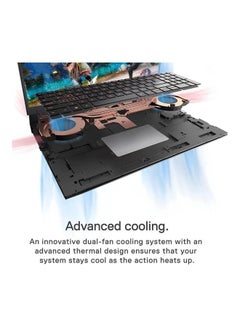 DELL G15 5520 Gaming (Upgraded Version) Laptop With 15.6-Inch Display, Core i7-1255U Processor/32GB RAM/1TB SSD/6GB NVIDIA RTX 3060 Graphics Card/Windows 11 English Spector Green  - Image 3