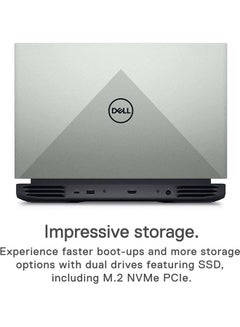DELL G15 5520 Gaming (Upgraded Version) Laptop With 15.6-Inch Display, Core i7-1255U Processor/32GB RAM/1TB SSD/6GB NVIDIA RTX 3060 Graphics Card/Windows 11 English Spector Green  - Image 4