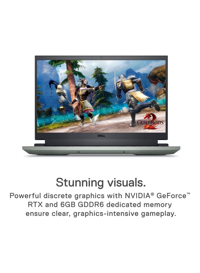 DELL - G15 5520 Gaming (Upgraded Version) Laptop With 15.6-Inch Display, Core i7-1255U Processor/32GB RAM/1TB SSD/6GB NVIDIA RTX 3060 Graphics Card/Windows 11 English Spector Green - Image 1