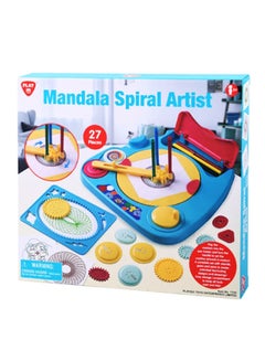 PLAYGO 27-Piece Mandala Spiral Artist Set Multicolour  - Image 2