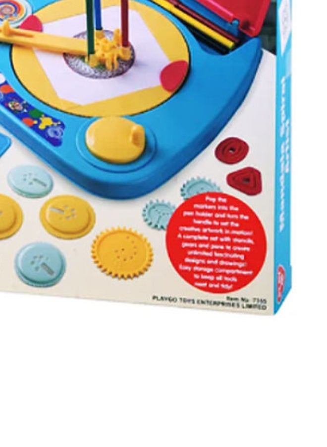 PLAYGO 27-Piece Mandala Spiral Artist Set Multicolour  - Image 4