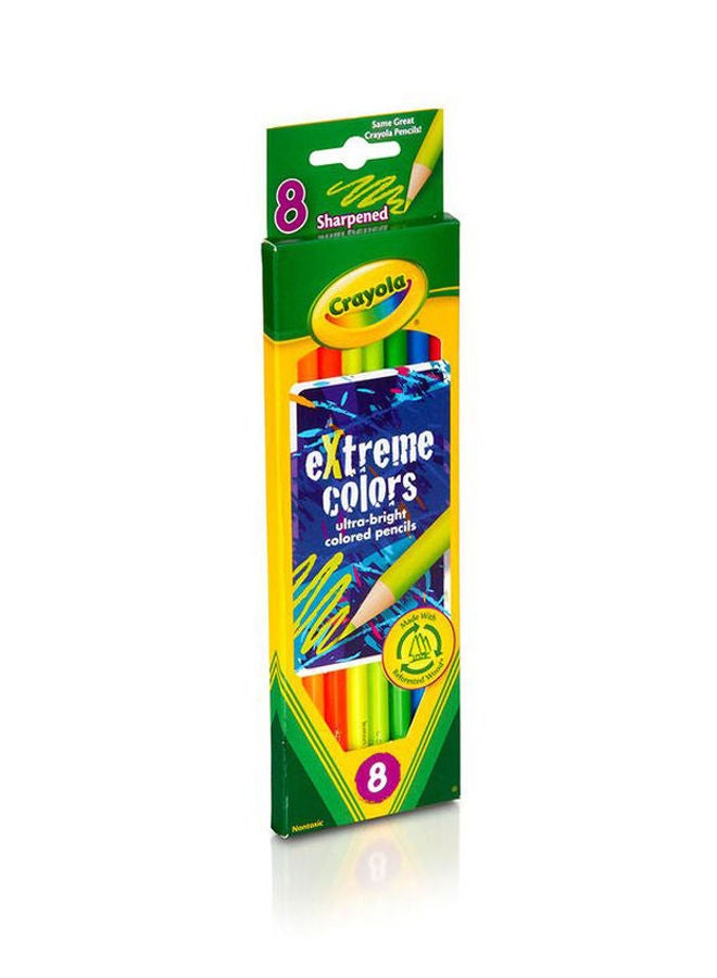 كرايولا - 8 قطع أقلام رصاص ملونة، 10.6سم - Image 3