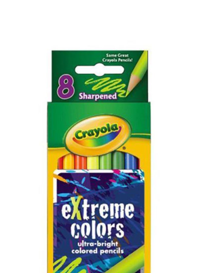كرايولا - 8 قطع أقلام رصاص ملونة، 10.6سم - Image 4