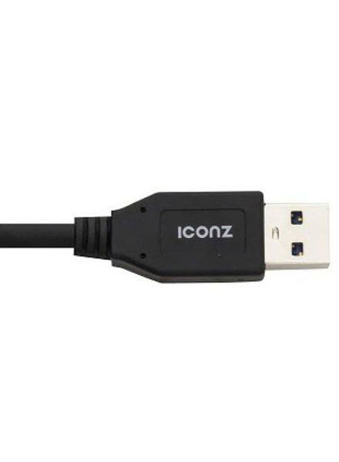 Iconz - Type C Charging Cable Black - Image 1