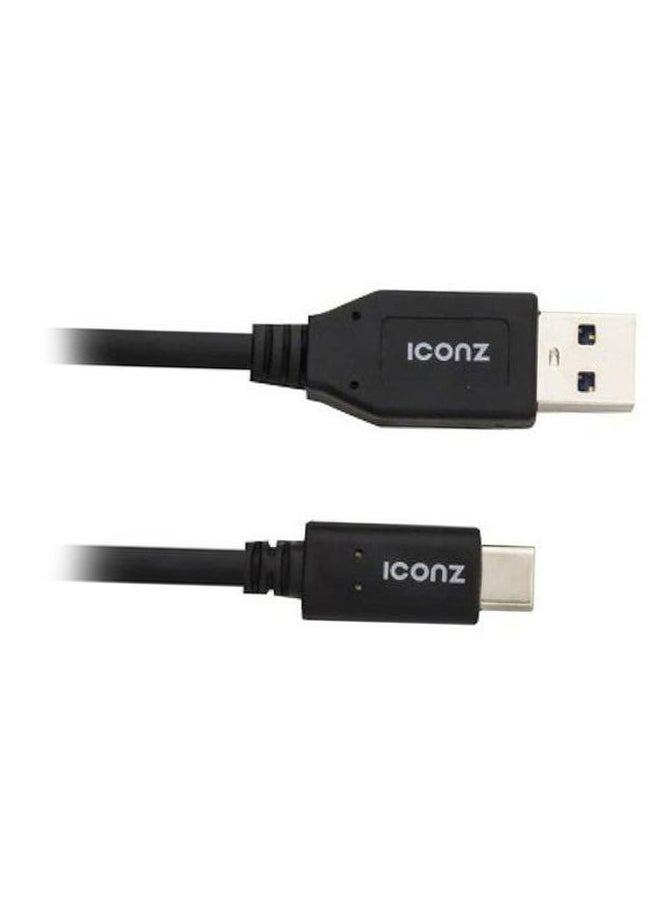 Iconz - Type C Charging Cable Black - Image 1