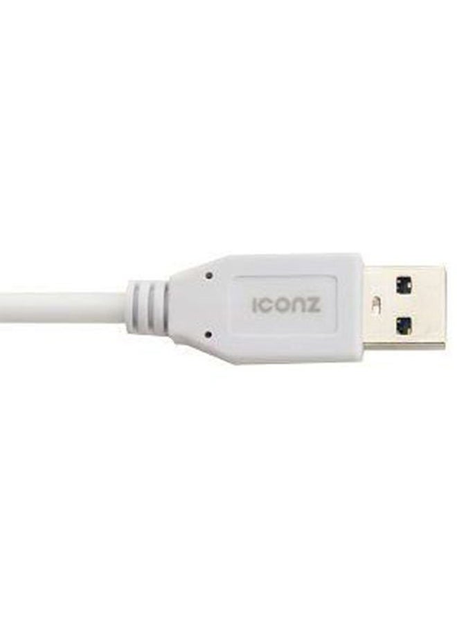 إيكونز كابل شحن Type-C أبيض - Image 5