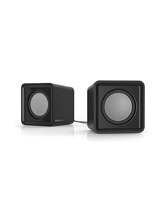 سبيدلينك - مكبرات صوت ستيريو توكسو SL-810004-BK أسود - Image 1