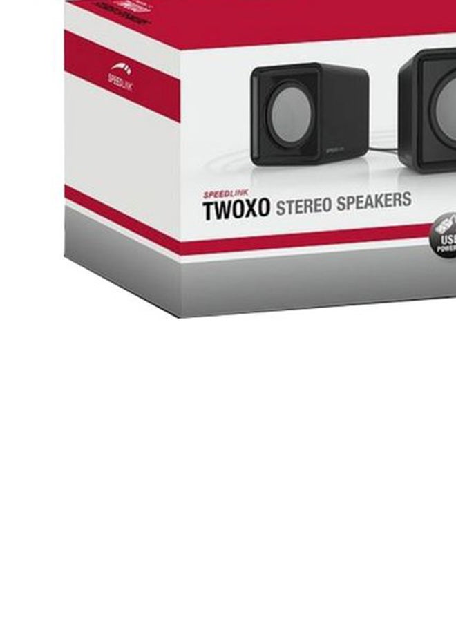سبيدلينك - مكبرات صوت ستيريو توكسو SL-810004-BK أسود - Image 1