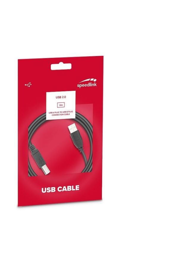 SPEEDLINK USB-A To USB-B Cable Black  - Image 2