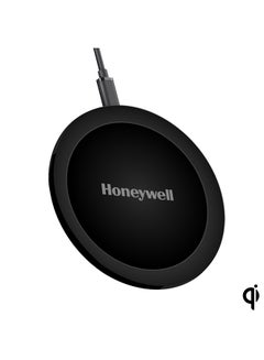 Honeywell Zest S Wireless Charger, QI Certified, Fast Charging, 10W Wireless Mobile Phone Charger, Compatible with iPhone 14/13/12/11/X/8, Galaxy S22/S21/S20/Note20 & all QI enabled smartphones Black  - Image 2