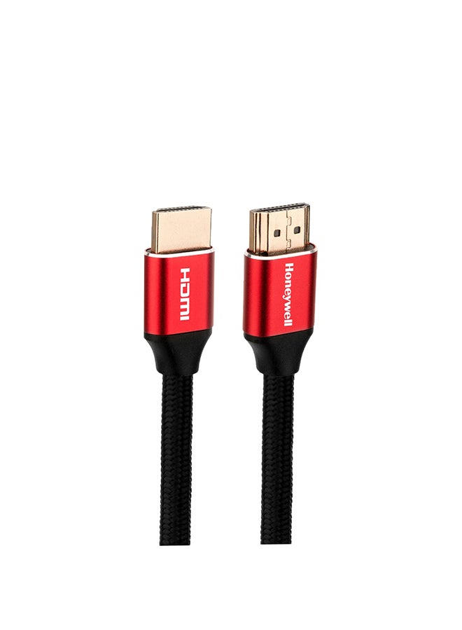 High-Speed HDMI 2.1 Cable  with Ethernet, 3 Mtr(9.9ft), 8k@60Hz, 4K@120Hz UHD Resolution, 48 GBPS High Speed, Compatible with All HDMI-Enabled Devices Red - v1675941571/N53327055A_1